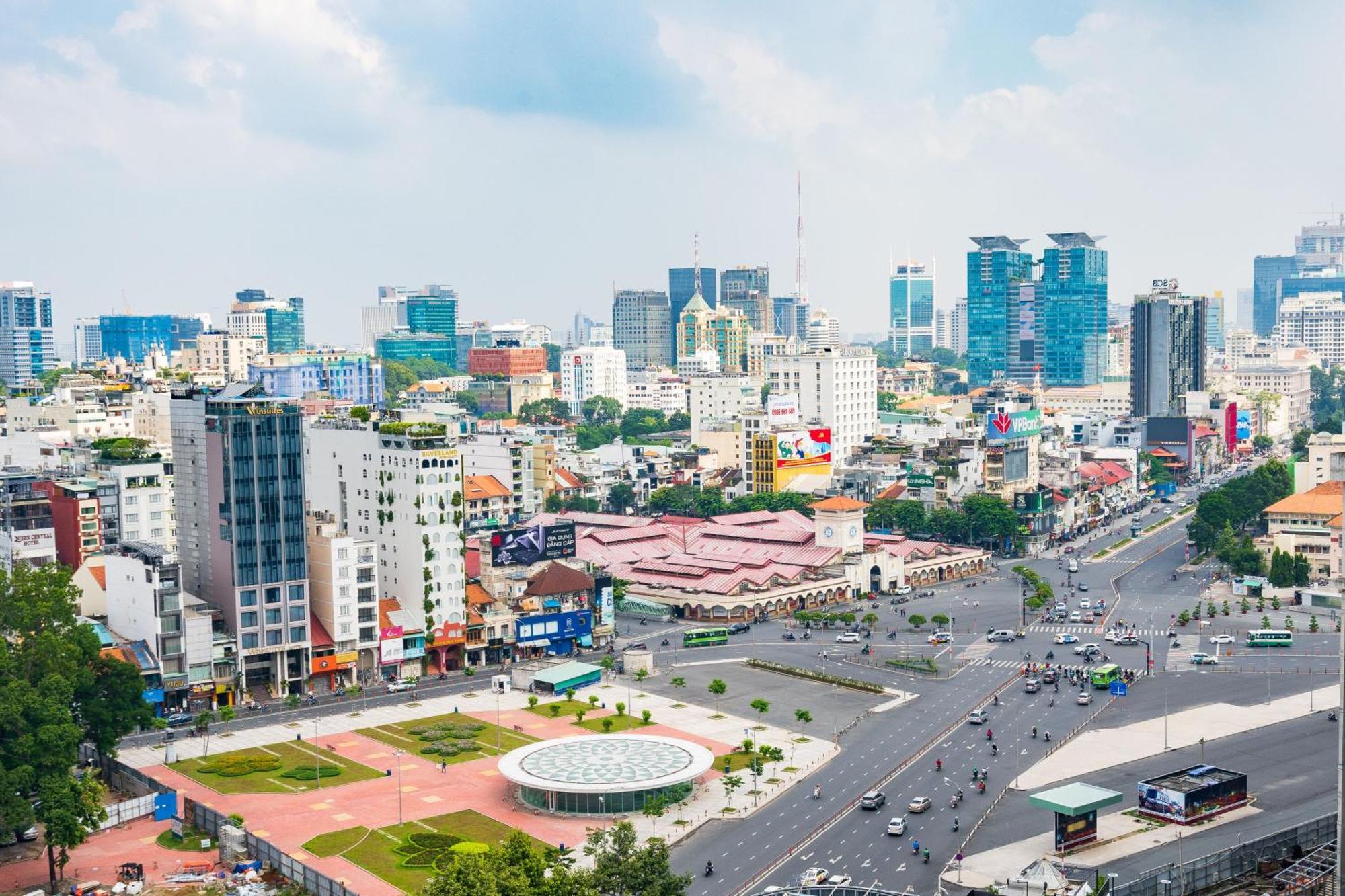 Tracy Ben Thanh Tower Ho Chi Minh-stad Buitenkant foto