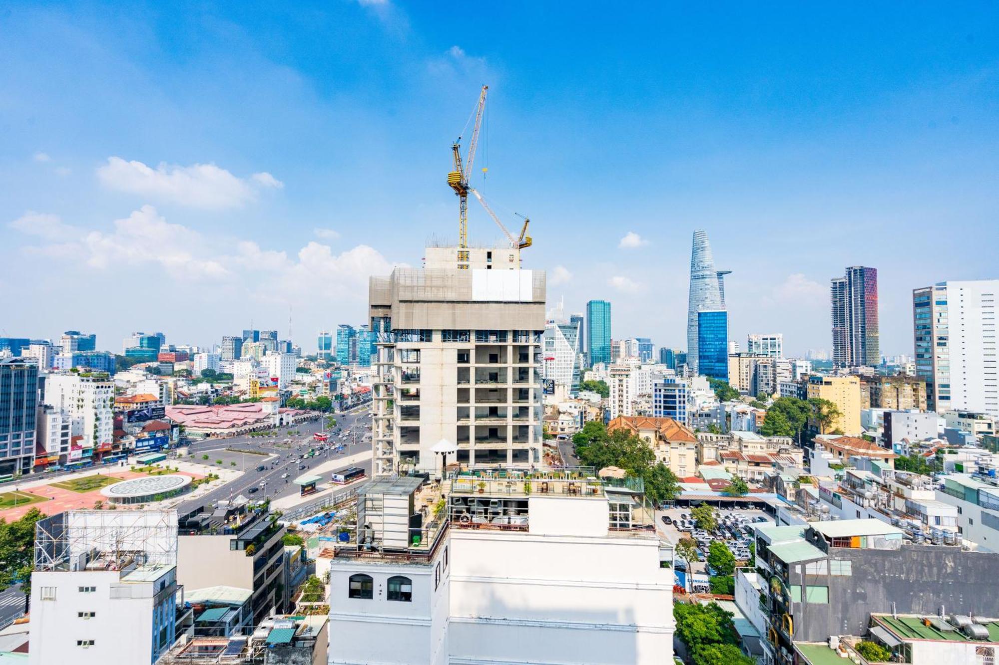 Tracy Ben Thanh Tower Ho Chi Minh-stad Buitenkant foto